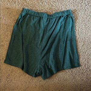 Aerie women's Relaxed Pull-On Shorts — Teal